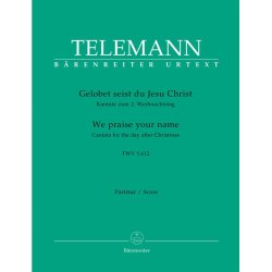We praise your name - Telemann, Georg Philipp
