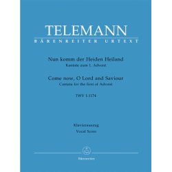 Come thou of man the Saviour - Telemann, Georg Philipp