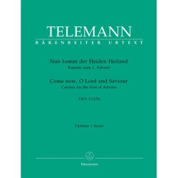 Come thou of man the Saviour - Telemann, Georg Philipp