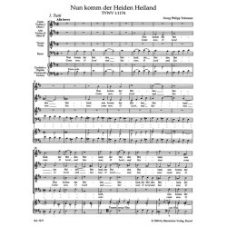 Come thou of man the Saviour - Telemann, Georg Philipp