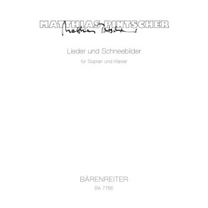 Lieder und Schneebilder - Pintscher, Matthias