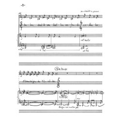 Mir tr&auml;umte, ich m&uuml;sste Abschied nehmen - Klebe, Giselher