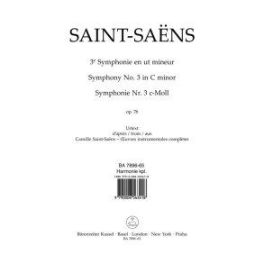 Symphony - Saint-Saëns, Camille