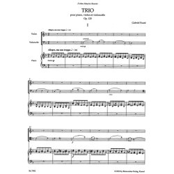 Trio - Faur&eacute;, Gabriel