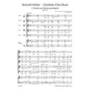 Verleih uns Frieden genädiglich no. 4 SWV 372 : From Geistliche Chor-Music