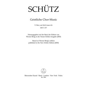 Herr Auf Dich Traue Ich SWV 377