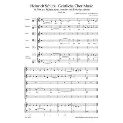 Die Mit Tranen Saen SWV 378