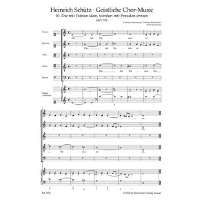 Die Mit Tranen Saen SWV 378