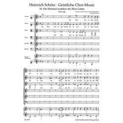 Die Himmel Erzahlen Die Ehre Gottes SWV 386