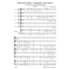 Ich Bin Ein Recheter Weinstock SWV 389