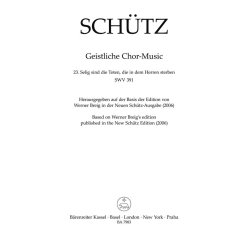 Seling Sin Die Toten SWV 391