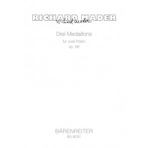 Drei Medaillons - Mader, Richard