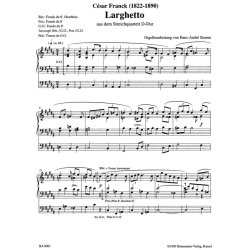Larghetto - Franck, C&eacute;sar