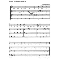 Zw&ouml;lf Chor&auml;le zu Pfingsten und Trinitatis - Bach, Johann Sebastian