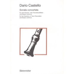 Sonata concertata - Castello, Dario