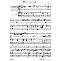 Sonata concertata - Castello, Dario