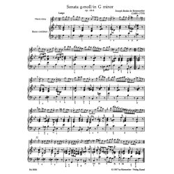 Sonata - Boismortier, Joseph Bodin de