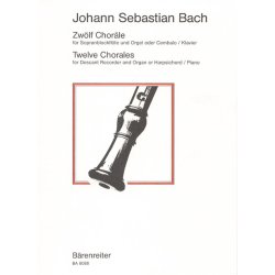 12 Chor&auml;le - Bach, Johann Sebastian