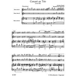 Concert en Trio (Livre III/1) - Dornel, Antoine