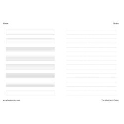 Notes : The Musicians' Choice, B&auml;renreiter notebook with the Dvorak orange cover