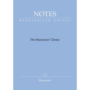 Notes - The Musicians' Choice - Light Blue : The Musicians' Choice, Bärenreiter notebook with the Debussy blue cover