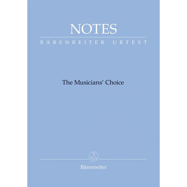 Notes - The Musicians' Choice - Light Blue : The Musicians' Choice, B&auml;renreiter notebook with the Debussy blue cover