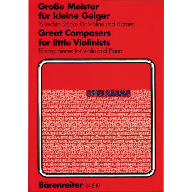Grosse Meister for little Violinists : for little Violinists