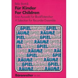 F&uuml;r Kinder - Bart&oacute;k, B&eacute;la