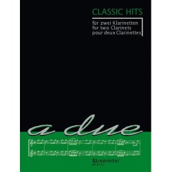 Classic Hits for two Clarinets