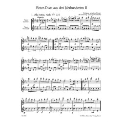 Flute Duets from Three Centuries - 