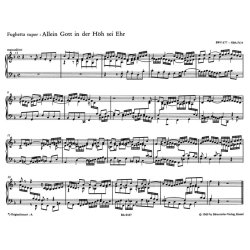 Orgelchor&auml;le zum gottesdienstlichen Gebrauch - Bach, Johann Sebastian