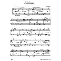 Sechste Klaviersonate - Krenek, Ernst