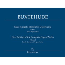 New Edition of the Complete Organ Works - Buxtehude, Dietrich