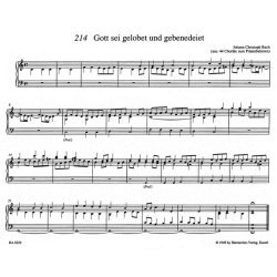 106 Vorspiele aus alter und neuer Zeit zu 36 Melodien EG 214 - 308 - 