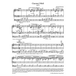 Ciacona - Reimann, Heinrich