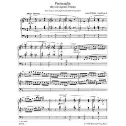 Passacaglia - Leupold, Anton Wilhelm