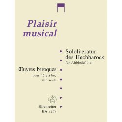 Sololiteratur des Hochbarock - 