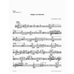 Adagio con interventi - Kelterborn, Rudolf
