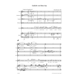 Gedicht von Hans Arp - Krenek, Ernst