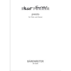 presto - Furrer, Beat