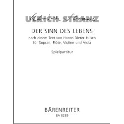Der Sinn des Lebens - Stranz, Ulrich