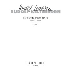 String Quartet - Kelterborn, Rudolf
