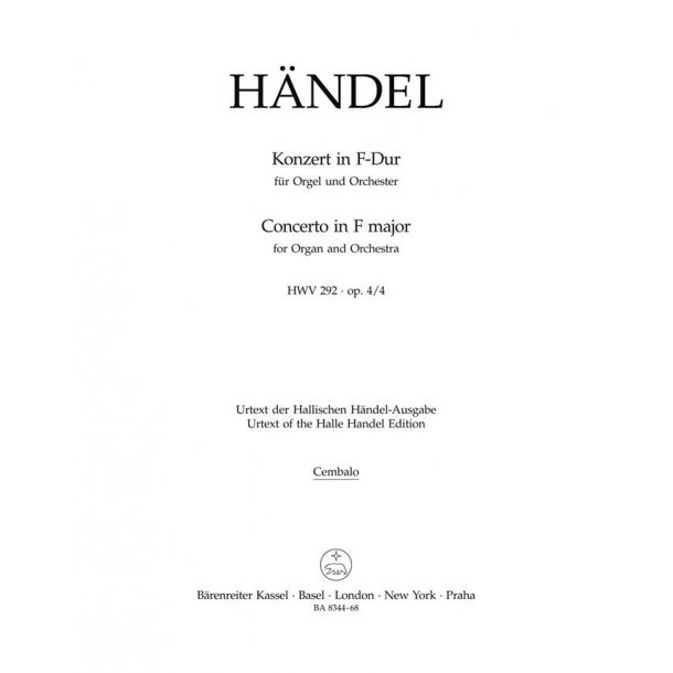 Concerto - H&auml;ndel, Georg Friedrich