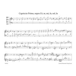 Il Primo Libro di Capricci fatti sopra diversi Soggetti, et Arie (Rom, Soldi, 1624) - Frescobaldi, Girolamo