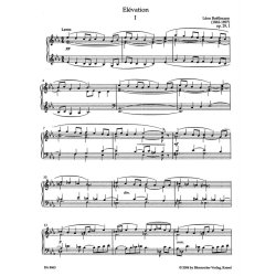 Heures mystiques: El&eacute;vations, Communions, Sorties - Bo&euml;llmann, L&eacute;on