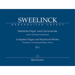 Lied- und Tanzvariationen - Sweelinck, Jan Pieterszoon