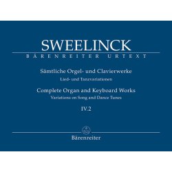 Lied- und Tanzvariationen - Sweelinck, Jan Pieterszoon