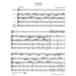 Concerto - H&auml;ndel, Georg Friedrich