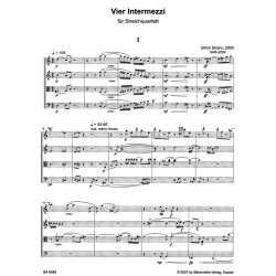 Vier Intermezzi - Stranz, Ulrich