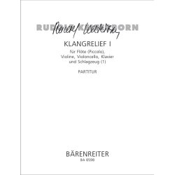 Klangrelief I - Kelterborn, Rudolf